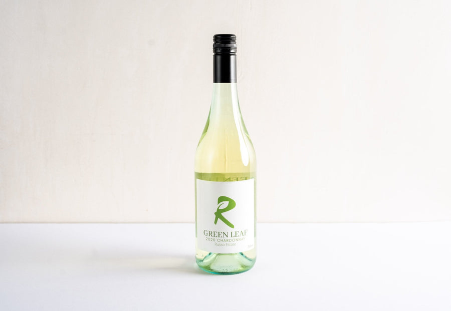 Greenleaf White Wine Chardonnay, front facing