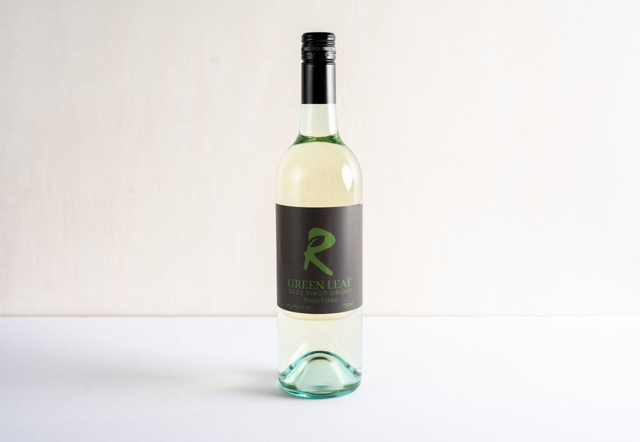 Greenleaf White Wine pinot grigio, front facing